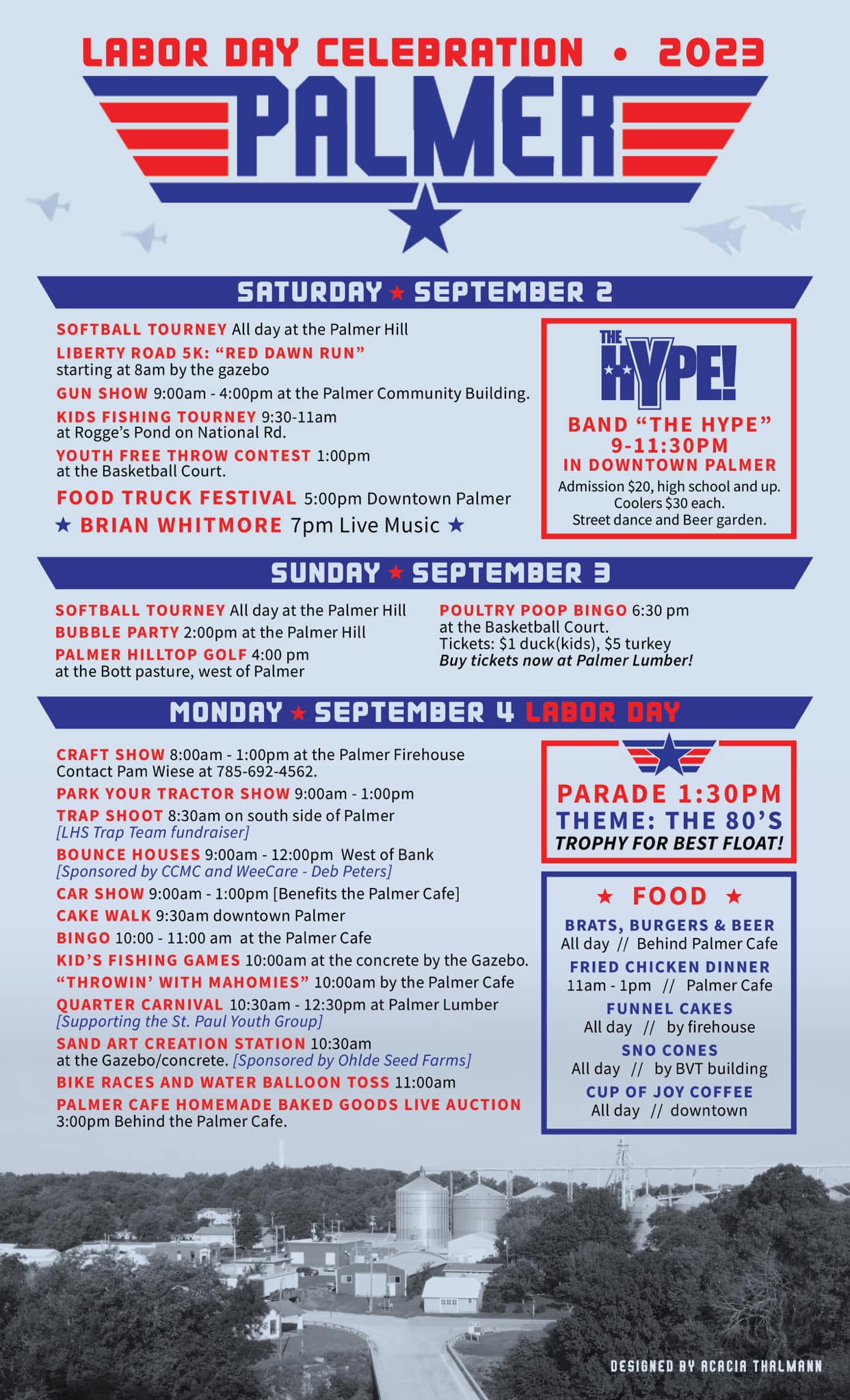 Palmer Prepares for Labor Day Celebration KCLY Radio