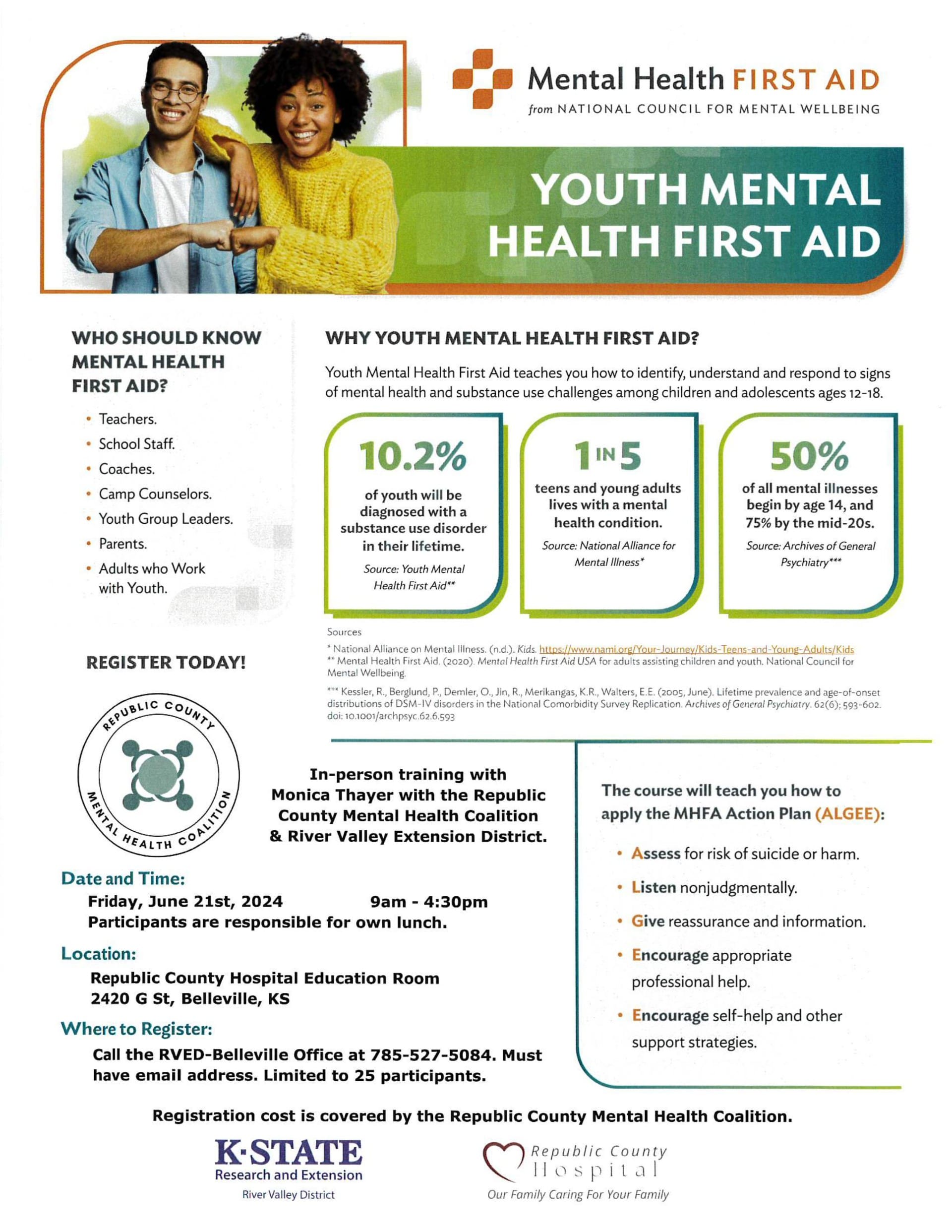 Republic County Mental Health Coalition Offers Free Youth Mental Health ...